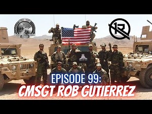 Air Force Cross Recipient CMSgt Rob Gutierrez