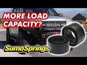 Coil SumoSprings Install on my Nissan Xterra with a Steel Bumper and Winch