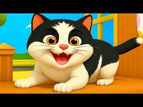 म्याऊं म्याऊं बिल्ली करती | Meow Meow Billi Karti Upar Pankha Chalta Hai | ऊपर पंखा चलता है Rhyme