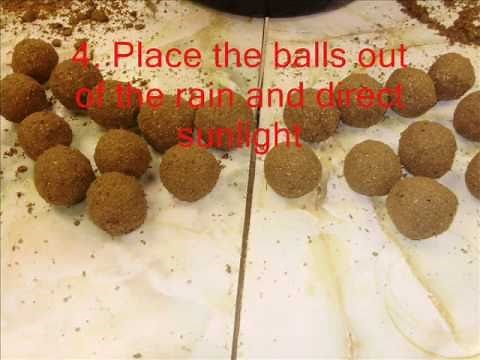 How to make mud balls