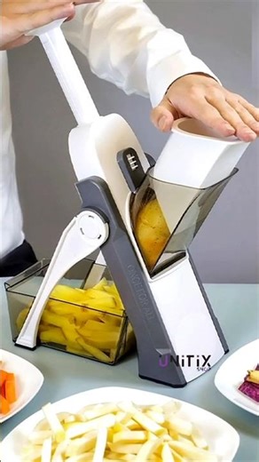 Brava Spring Slicer, vegetable and fruit cutter #kitchen #foodprocessor