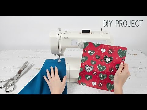 I Made 3 Gifts from ONLY 2 SCRAPS of Fabric?! 🤯 (Beginner Sewing Hack)