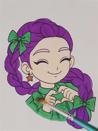 K-Pop Demon Hunter's #kpop #viral #tiktokviral #art