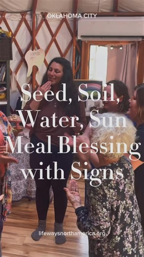 Our Oklahoma City Certificate training was full of moments like these: learning a beautiful new meal blessing together just before sharing a meal. These students have a trove of blessings, verses, skills and ideas to bring back to the children in their care now. To learn more about our early childhood certificate trainings available across the country and beginning each summer, visit our website! | LifeWays North America