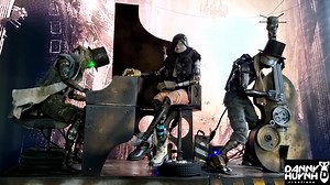 Chilling to this Patti Page classic.. Lady Punk with The Bass and Piano Man to..🖤 | Danny Huynh Creations