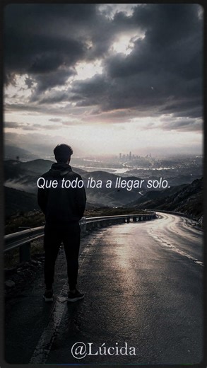 “It’s not that the world is…”