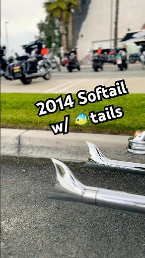 Fishtails on a 2014 Softail Heritage Classic | Quaid Harley-Davidson