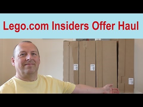 Lego.com Insiders Member Offer Haul - Some good discounts at Lego.com PLUS a new Gift With Purchase