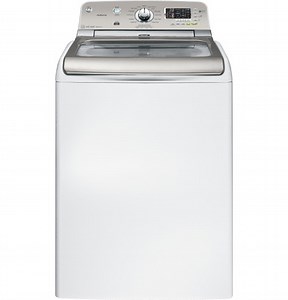 GE® Adora 4.8 DOE cu. ft. stainless steel capacity washer|^|GHWN8350DWS