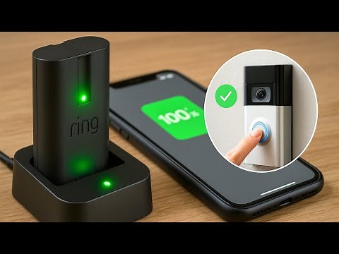 How Do I Know If My Ring Doorbell Battery Is Fully Charged?