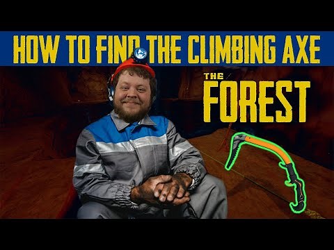 How to Find The Climbing Axe - The Forest