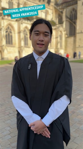 We caught up with Alfred during our Higher Awards Ceremony. Alfred graduated from the Software Tester Level 4 Apprenticeship at South Gloucestershire Council and is now aiming to further his experience and knowledge in this field. Hear what he had to say!  | Gloucestershire College | Facebook
