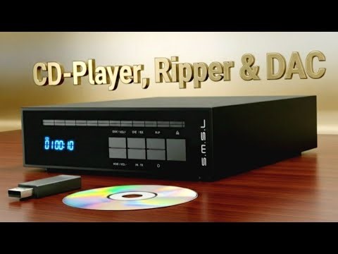 SMSL PL20 – CD player, ripper & DAC in one device | Dual CS43131, Bluetooth & 4.4 mm balanced