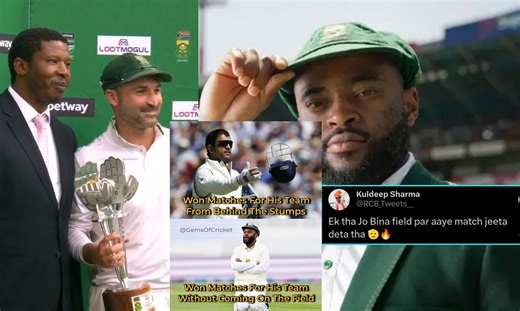 "Ek tha Jo bina field par aaye match jeeta deta tha"- Top 10 funny Temba Bavuma memes after South Africa's thumping win vs India in his absence