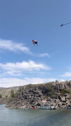 Ryan Bean on Instagram: "Sextuple backflip off rope swing😮‍💨🔥 be sure to check out the whole vlog on my YouTube to see the process and many more shenanigans, link in bio ❤️‍🔥 also shoutout to @jonah.genser who hit it right before me, we did it in a line🤘"