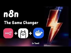 n8n+AI Setup in Tamil | Automation Guide Using Docker & Ollama #n8n #ai #aitamil #n8ntutorial