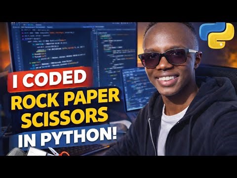 I Built a Rock Paper Scissors Game in Python!