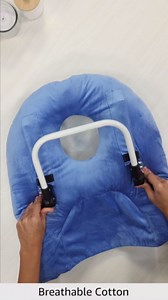 Face Down Pillow After Eye Surgery, Adjustable Height Prone Prone Pillow Face Down Sleep, Retina Lying Pillow, Vitrectomy Macular Hole Retinal Detachment Recovery Equipment Eye Surgery Support