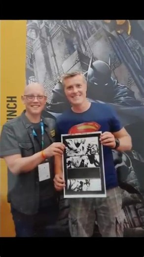 [New Arrivals] DC Comics David Finch Batman vs. Bane Original Art Pencil & Ink Signed CCXP #shorts