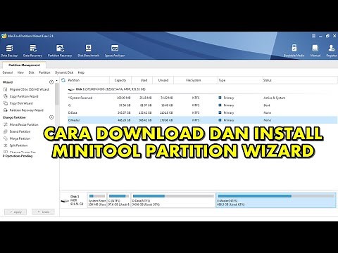 Cara Mudah Install Minitool Partition Wizard