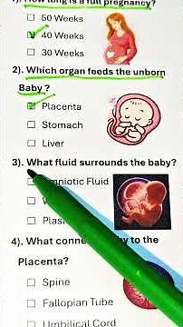 Pregnancy Quizzes -can you get all of them ?