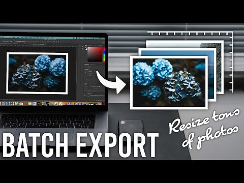 Export MULTIPLE Photoshop Files as NEW Resized Images