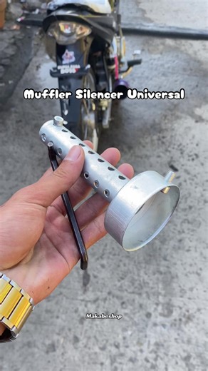 Motorcycle Muffler Tip Silencer Universal✅🚨 #viral #mufflerdelete #mufflersilencer #mufflertip #mufflershop