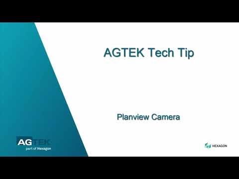 Tech Tip – Plan View Camera