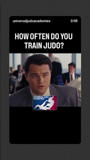 HOW OFTEN DO YOU TRAIN JUDO?