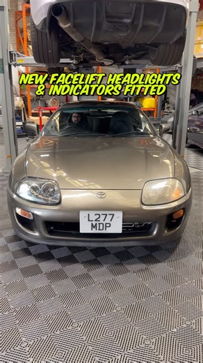 🔥 Transformation complete 🔥 New Toyota Supra facelift headlights fitted with our Whifbitz LED bulb kit and facelift indicators — a huge upgrade in both looks and lighting power. Sharper styling, brighter output, and a modern OEM finish. #whifbitz #garagewhifbitz #supra #supramkiv #mkivsupra @toyotauk | Garage Whifbitz