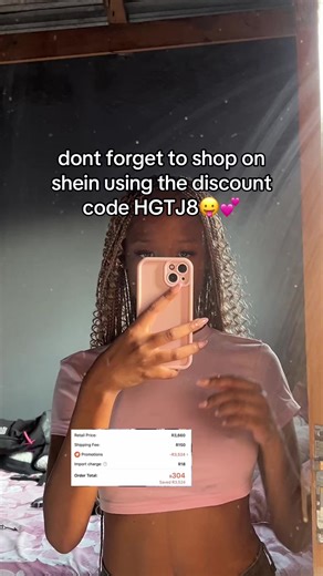 Create a new SHEIN account ,Put the code in search button then start shopping. If it doesn’t work,use another phone that never ordered on SHEIN🥹❤️ #shein #discount #sheincode #shoponeshein