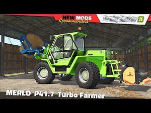 FS25 | MERLO P41.7 Turbofarmer - Farming Simulator 25 Mods Review QHD