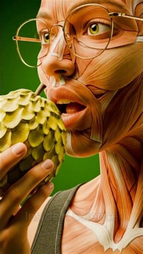 What Happens Inside Your Body When You Eat Cherimoya? 🍈 | 3D Animation #shorts #cherimoya #facts