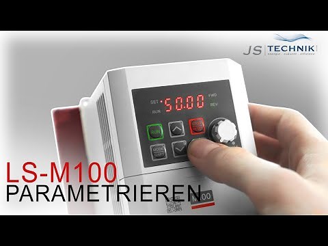 Parametrierung vom Frequenzumrichter LS- M100