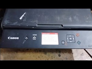 Code de support 6000 canon pixma ts5050