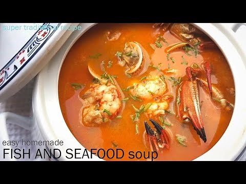 Easy Seafood & Fish Soup Recipe for the Holidays