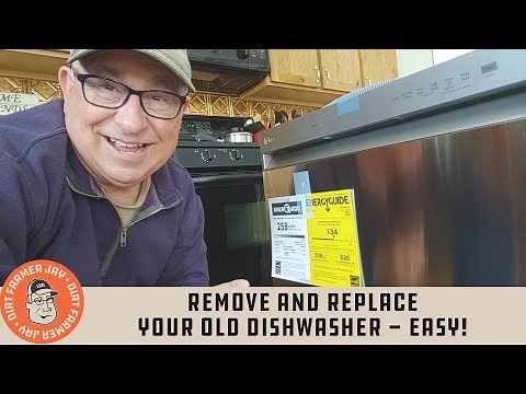 Remove and Replace Your Old Dishwasher - EASY!
