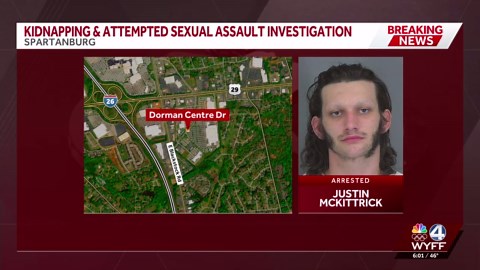 Man arrested after woman escapes armed abduction outside Spartanburg Walmart, police say