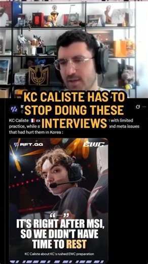 What Are We Saying Caliste...