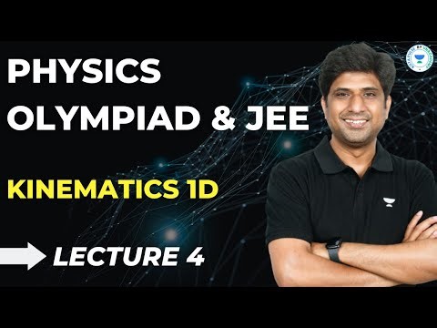 L-4 Kinematics 1D | Physics Olympiad & JEE | MB Sir | Kota Pulse by Unacademy