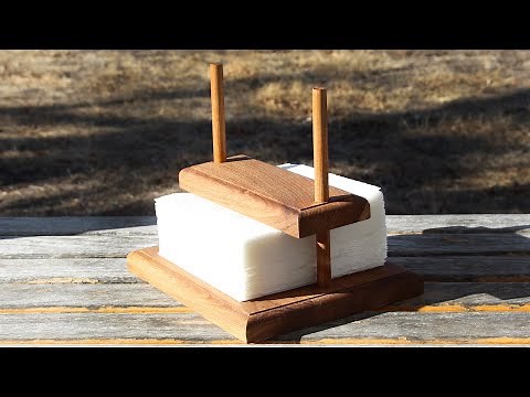How to make a Napkin Holder | Scrap Wood Projects