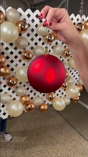 Christmas ORNAMENT CEILING Tutorial!! YOU Can Do It TOO!
