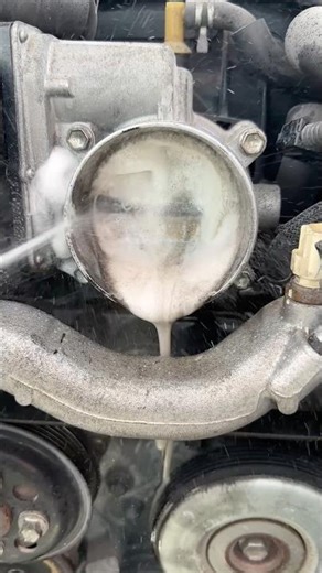 How to clean electronic throttle body #viralvideo