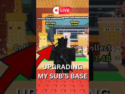🔴UPGRADING MY BROTHER'S BASE! #shorts #live #roblox