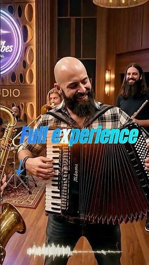 Swing Riff Battle | Sax vs Accordion #shorts