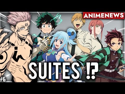 La DATE de la SUITE de JJK, DEMON SLAYER, MHA & CHAINSAW MAN et ACTUS ANIMES !? (AnimeNews #6)
