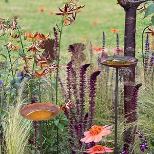 Rusty Metal Rain Catcher Outdoor and Garden Gift Made From Corten (weathering Steel), Steel Anniversary, 11th Anniversary Gift - Etsy UK