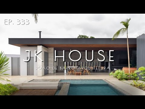 JK House in Brazil – A Minimalist Retreat with Charred Wood & Concrete Elegance