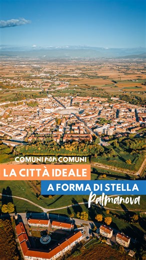 Una stella tracciata nel cuore del Friuli Venezia Giulia, dove l’idea rinascimentale di perfezione urbana ha trovato forma nella pietra e nella geometria ⭐ Palmanova è la città stellata che dall’alto sembra disegnata da un artista e che, dal basso, regala la sensazione di entrare dentro un pensiero. Quello della città ideale ❤ #ComuniNonComuni #AVISonTheRoad #Autonoleggio #adv | PaesiOnLine