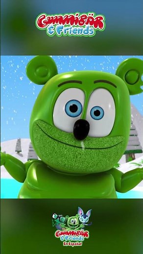 ❄️ Dance in the Snow! #gummybear #gummybear #gommybar #ositogominola #spanish #youtubeshorts
